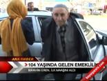 emekli maasi - İlk emekli maaşını aldı Videosu