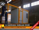 prefabrik ev - 10 dakikada kurulan evler Videosu