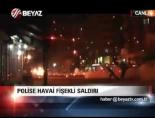 havai fisek - Polise havai fişekli saldırı Videosu