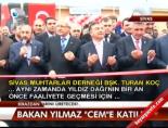 ismet yilmaz - Bakan Yılmaz 'Cem'e katıldı Videosu