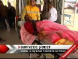 suriyeli multeciler - Yaralı Suriye'liler Türkiye'ye geliyor Videosu