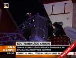 Sultanbeyli'de yangın