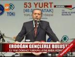 ogrenci yurdu - Erdoğan gençlerle buluştu Videosu