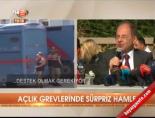 Açlık grevlerinde sürpriz hamle