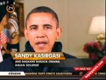 sandy kasirgasi - Obama halka seslendi Videosu