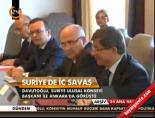 Suriye Ulusal Konseyi Başkanı Ankara'da online video izle