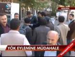 Yök Eylemine Müdahale