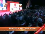 mhp kongresi - Bahçeli 6. kez lider adayı Videosu