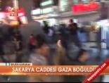biber gazi - Sakarya Caddesi gaz boğuldu Videosu