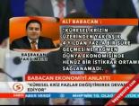 ali babacan - Babacan Ekonomiyi Anlattı Videosu