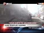 Esad Tehditler Yağdırdı