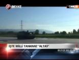 İşte Milli Tankımız 'Altay'