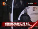 24 saat aralıksız yağdı
