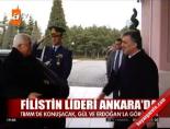 Filistin lideri Ankara'da