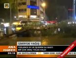 İzmir'de yağış