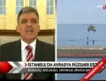 İstanbul'da Avrasya rüzgarı esti