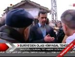 ahmet davutoglu - ''Kimyasal tehdit'' yorumu Videosu