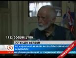 77 yıllık berber