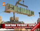 İran'dan 'patriot' tepkisi