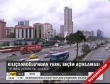 yerel secim - Kılıçdaroğlu'ndan yerel seçim açıklaması Videosu