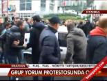 grup yorum - Grup Yorum protestosunda olay Videosu