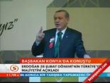 Başbakan Konya'da konuştu