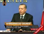 Erdoğan 'Ziyaretin iptali patrıot konusuyla ilgili değil' online video izle