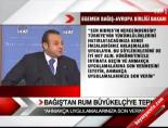 Bağış'tan Rum Büyükelçi'ye tepki