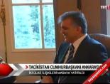 Tacikistan Cumhurbaşkanı Ankara'da