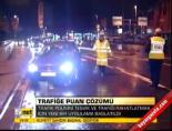 Trafiğe puan çözümü