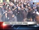 Terörist PKK'nın cenaze oyunu