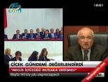 cemil cicek - Çiçek gündemi değerlendirdi Videosu