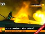 boya fabrikasi - Boya fabrikası küle döndü Videosu
