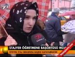 Stajyer öğretmene başörtüsü müjdesi