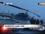 helikopter - Helikopter sahile indi Videosu