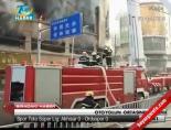 Çin'de yangın paniği