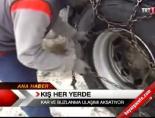 dogu anadolu - Ulaşıma kar ve buz engeli Videosu