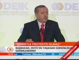 Başbakan, Odtü'de yaşanan gerginlikleri değerlendirdi