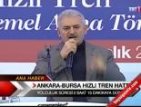 Ankara-Bursa Hızlı Tren Hattı online video izle