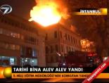 il milli egitim mudurlugu - Tarihi bina alev alev yandı Videosu