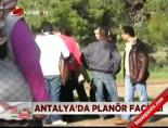 Antalya'da planör faciası