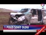 1 Polis şehit oldu