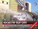 Kocaeli'de YÖK protestosu