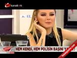 ece erken - Hem kendi, hem polisin başını yaktı Haberi  Videosu