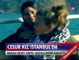 filistinli kiz - Cesur kız İstanbul'da Haberi  Videosu