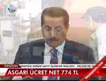 asgari ucret - Asgari ücret net 774 TL Videosu