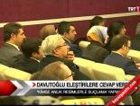Davutoğlu eleştirilere cevap verdi online video izle
