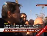 PKK cenazesinde olay çıktı