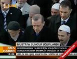 Mustafa Sungur uğurlandı