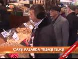 Çarşı pazarda yılbaşı telaşı